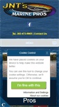 Mobile Screenshot of jntsmarinepros.com