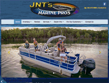 Tablet Screenshot of jntsmarinepros.com
